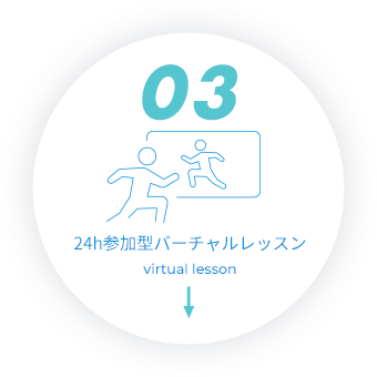 24h参加型バーチャルレッスン